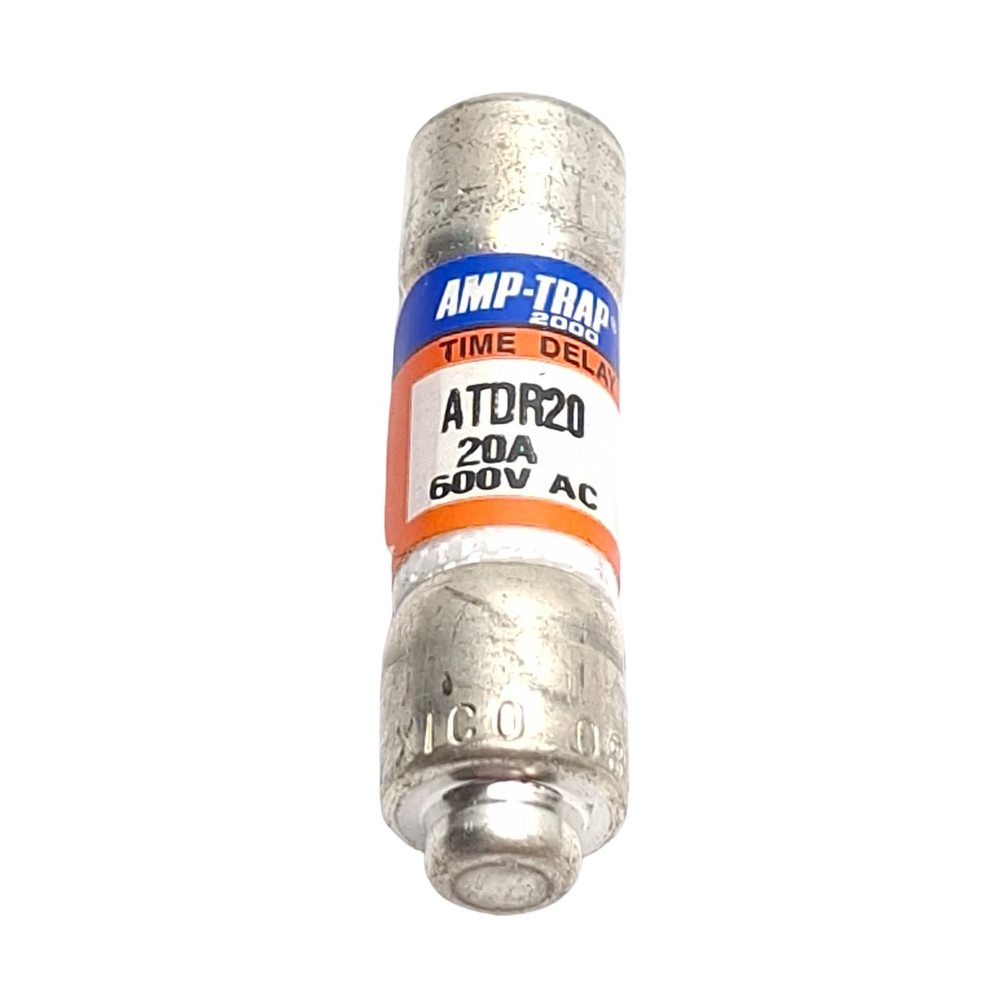 Used Lot of 3 Ferraz/Mersen ATDR20 Amp Trap Time Delay Fuse, 600VAC 20A, Class CC