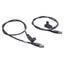 Used Lot of 2 SMC D-F7P Solid State Auto Switch, PNP Out, M8 3-Pin Male, 0.5m Cable