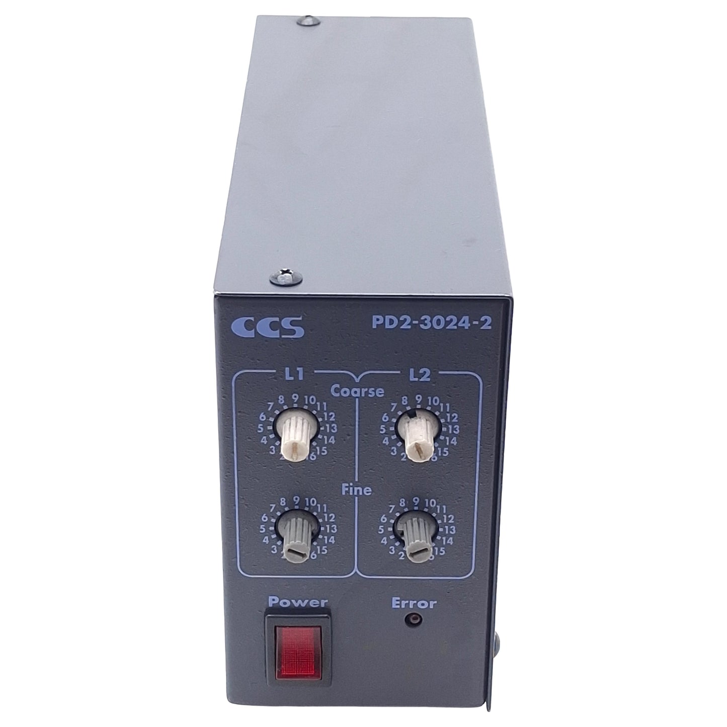 Used CCS PD2-3024-2(CE) LED Light Control Power Supply, 2-CH 100-240VAC In, 24VDC Out