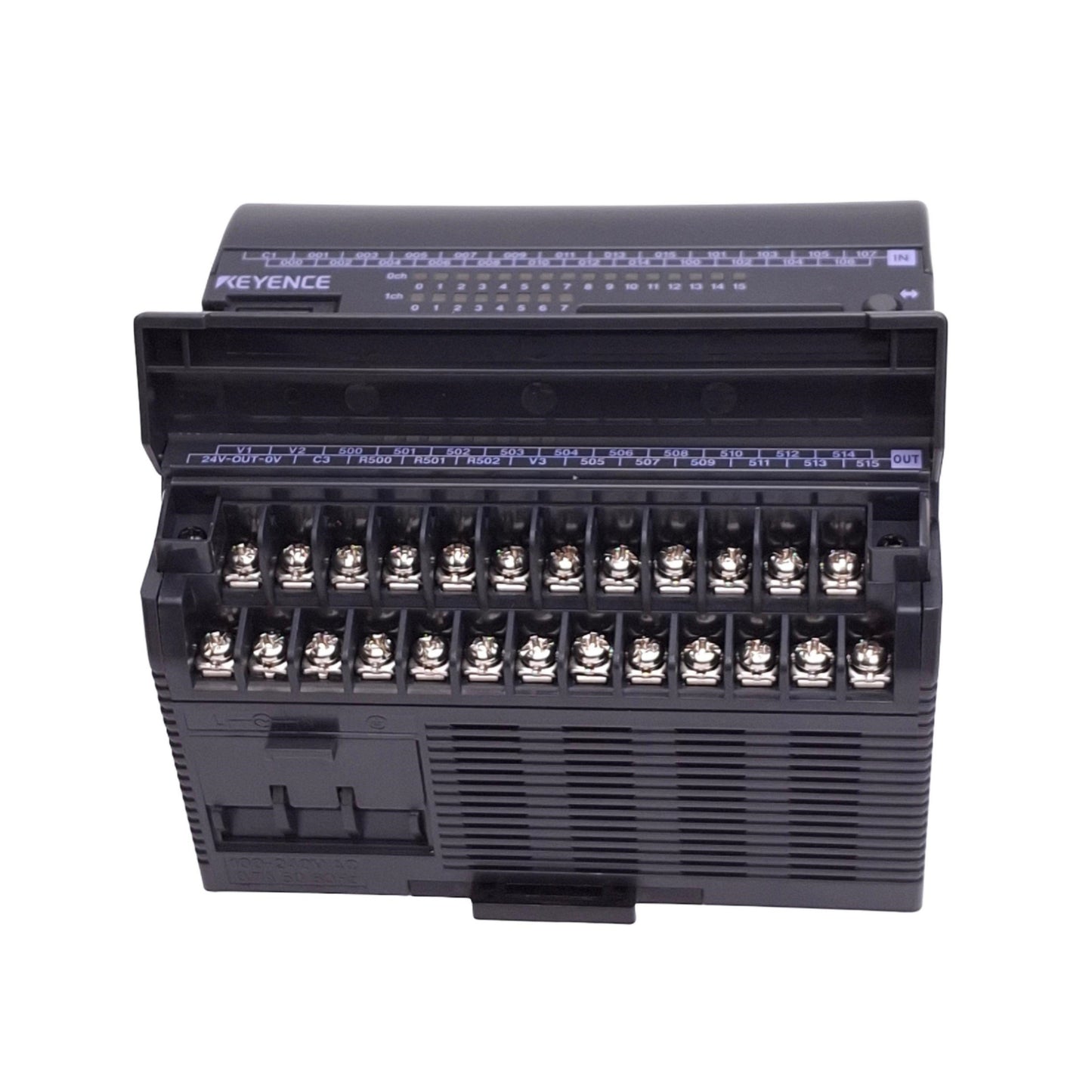 Used Keyence KV-40ATP PLC Base Unit for Visual KV, 24 In, 16 Out, 100-240VAC