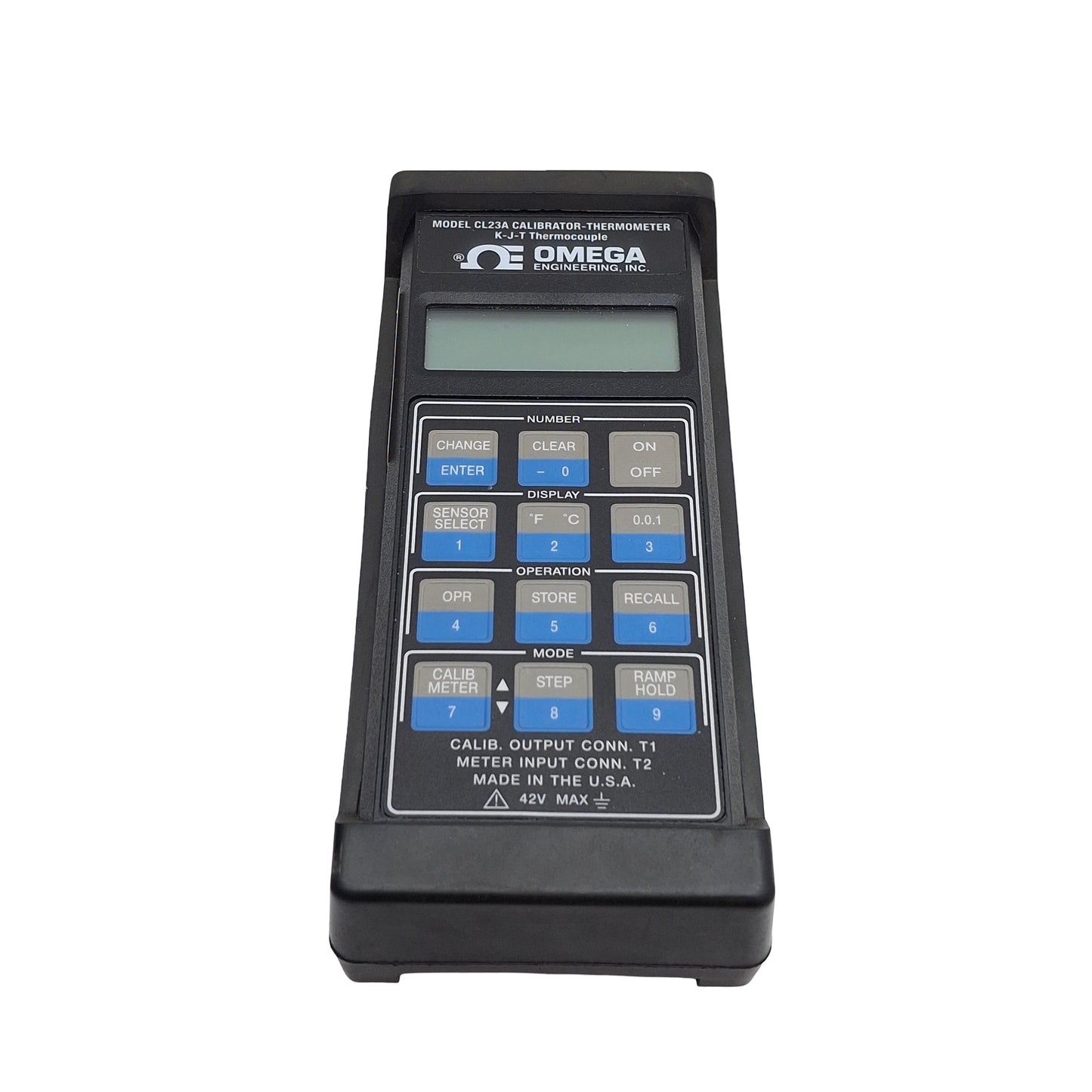 Used Omega Engineering CL23A Calibrator & Thermometer, Type K, J, T, 0.1°C Resolution