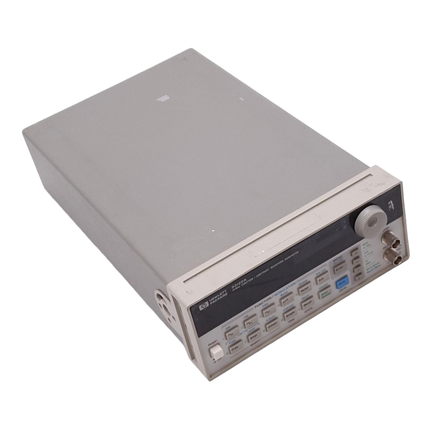 Used HP 33120A Function/Arbitrary Waveform Generator, 15MHz 12-bit 40MS/s 120VAC