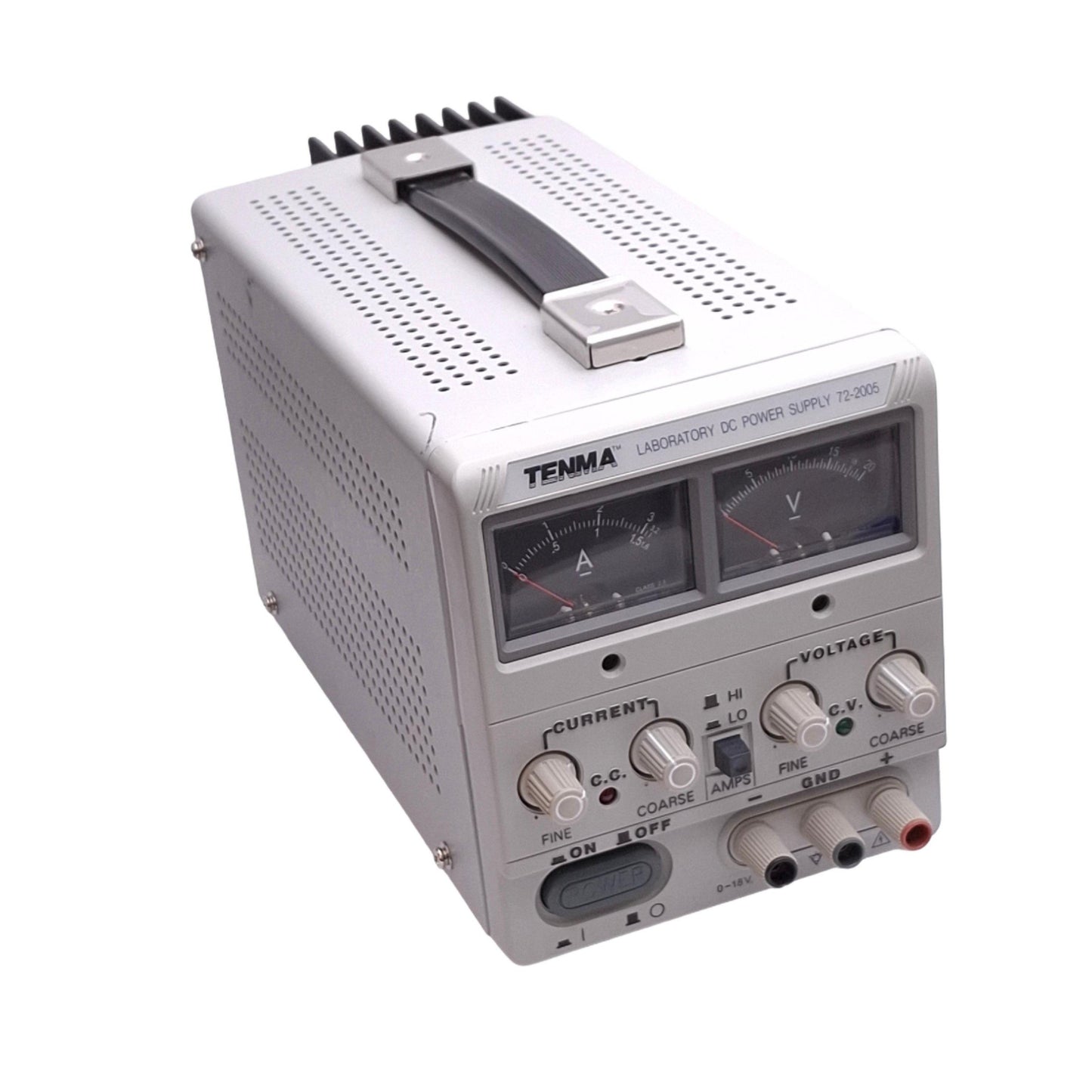 Used Tenma 72-2005 Laboratory DC Power Supply, 0-30V 0-3A 120W Out, 100-240VAC In