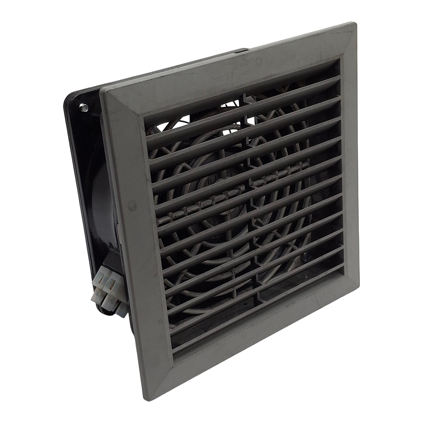 Used McLean SF-0516-002 Enclosure Filter & Fan 148x148x70mm 1 Phase, 115V *No Filter*