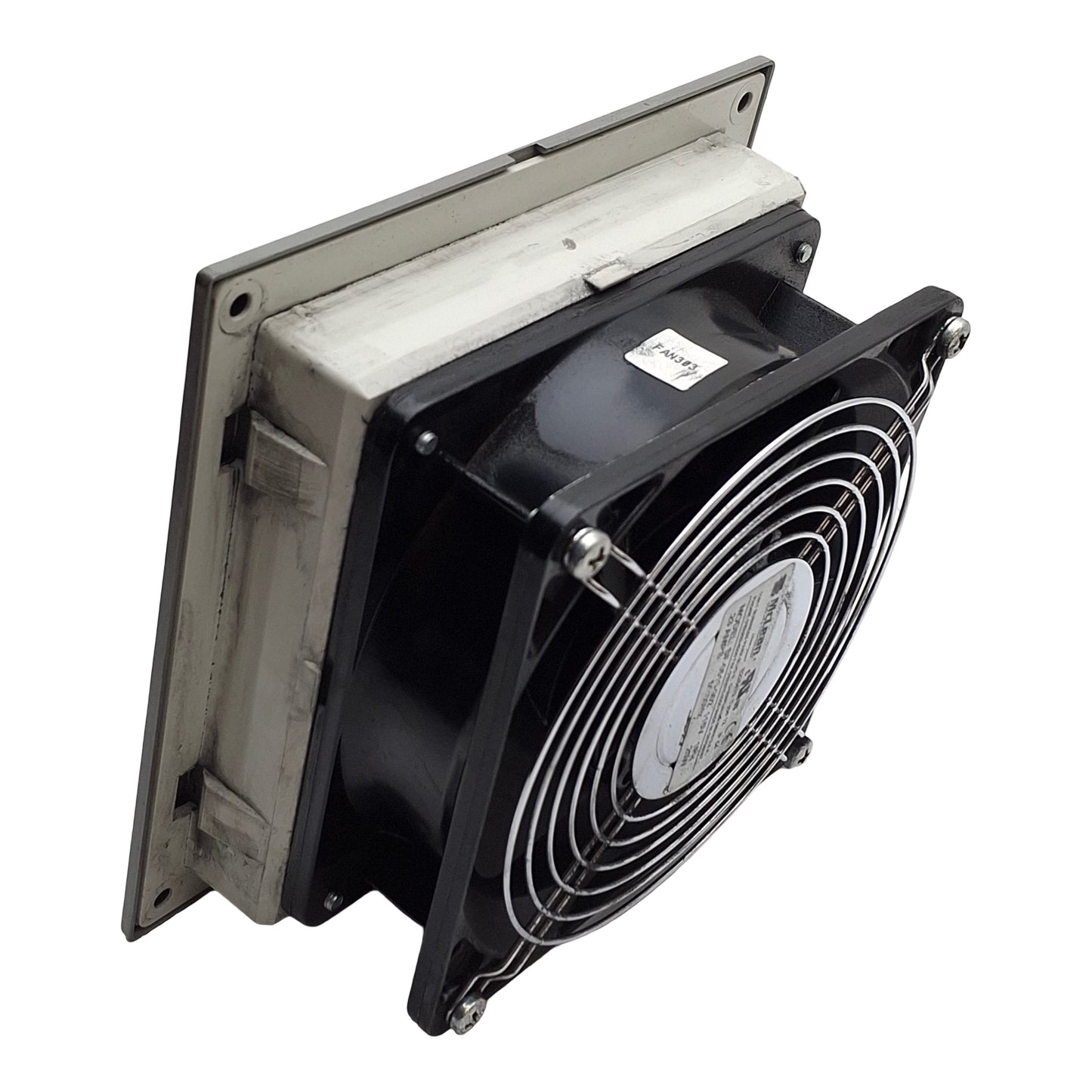 Used McLean SF-0516-002 Enclosure Filter & Fan 148x148x70mm 1 Phase, 115V *No Filter*