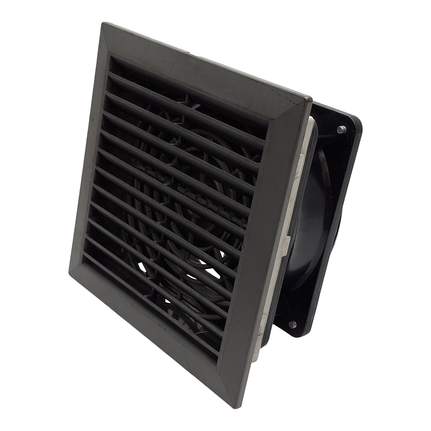 Used McLean SF-0516-002 Enclosure Filter & Fan 148x148x70mm 1 Phase, 115V *No Filter*