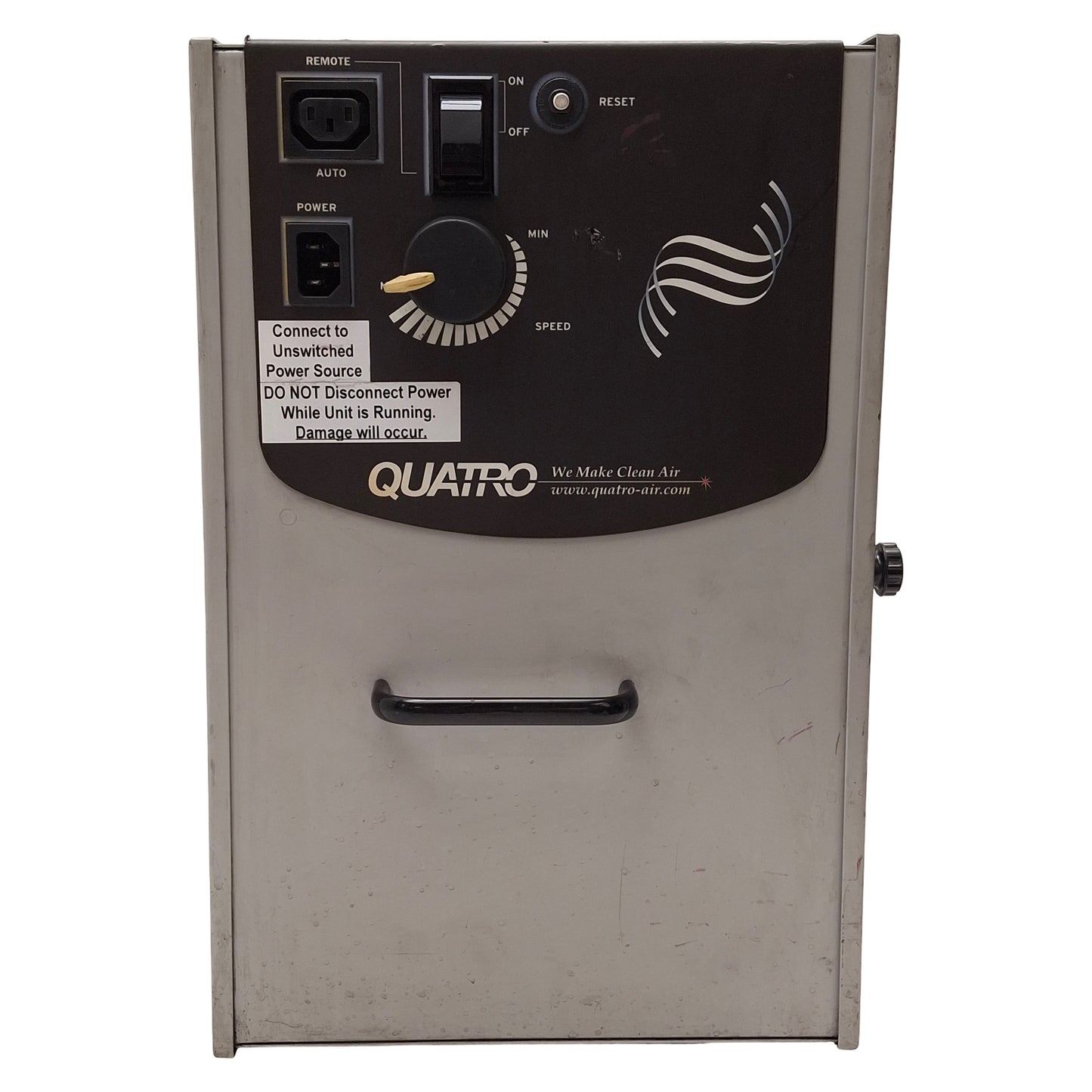 Used Quatro Air JetStream TallBoy Clean Air Series Dust Collector, 90in WC *Scuffed*