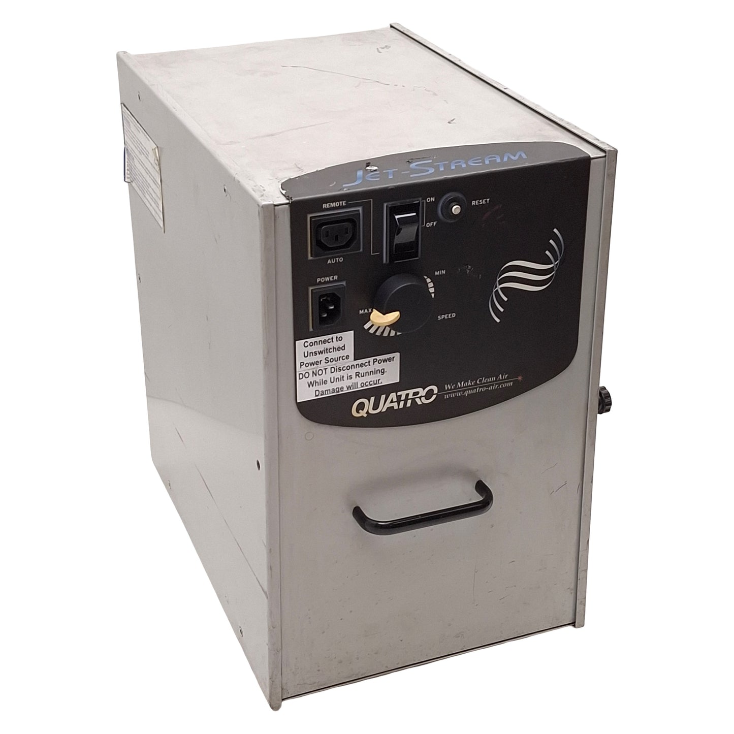 Used Quatro Air JetStream TallBoy Clean Air Series Dust Collector, 90in WC *Scuffed*