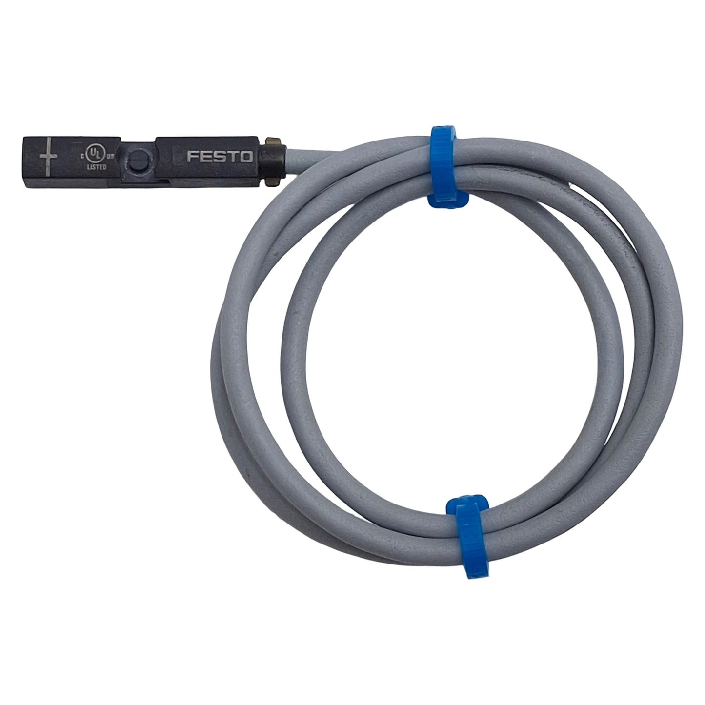 Used Festo SMT-8M-A-PS-24V-E-2,5-OE T-Slot Proximity Sensor, PNP N/O, 5-30VDC, 3-Wire