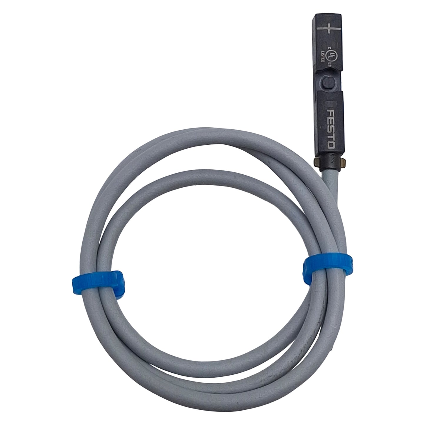 Used Festo SMT-8M-A-PS-24V-E-2,5-OE T-Slot Proximity Sensor, PNP N/O, 5-30VDC, 3-Wire