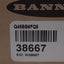 New Banner Q45BB6FQ5 Rugged Glass Fiber Optic Amplifier NPN/PNP, 10-30VDC, 4-Pin M12
