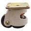 Used Lot of 4 PPI KC60F Leveling Caster ø2in Wheel, 2-7/8 x 2-7/8in Top Plate, 550lbs