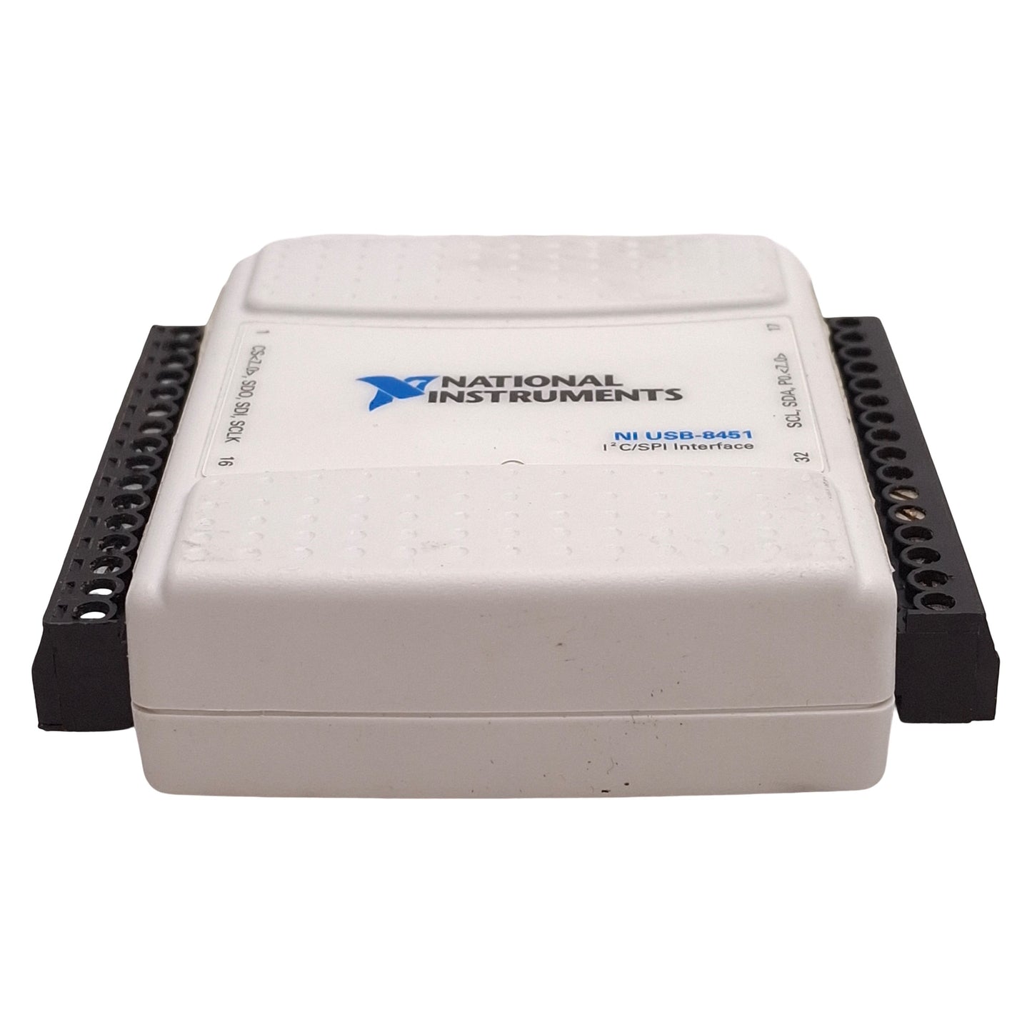 Used NI USB-8451 192317D-02L I²C/SPI Interface Device, 5VDC, USB-B, 16-Pos Terminals