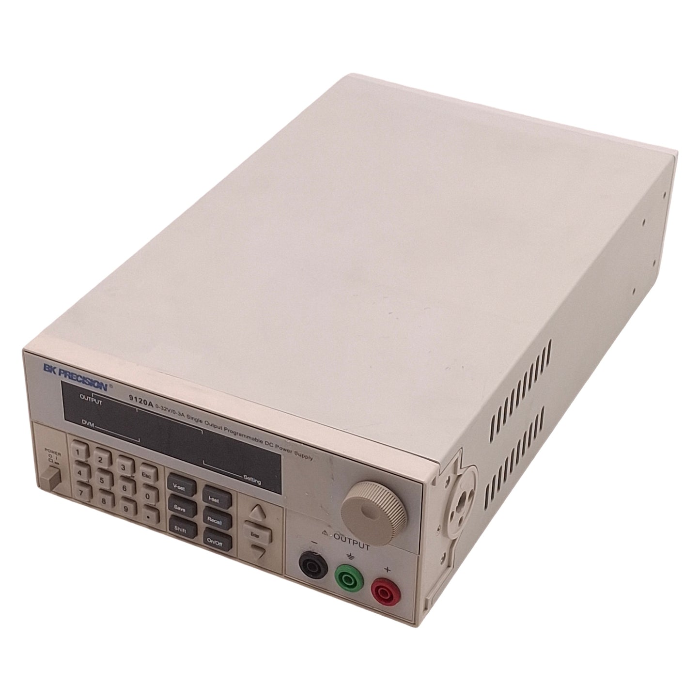 Used BK Precision 9120A Programmable DC Power Supply 0-32VDC 0-3A Out, 115/220VAC In