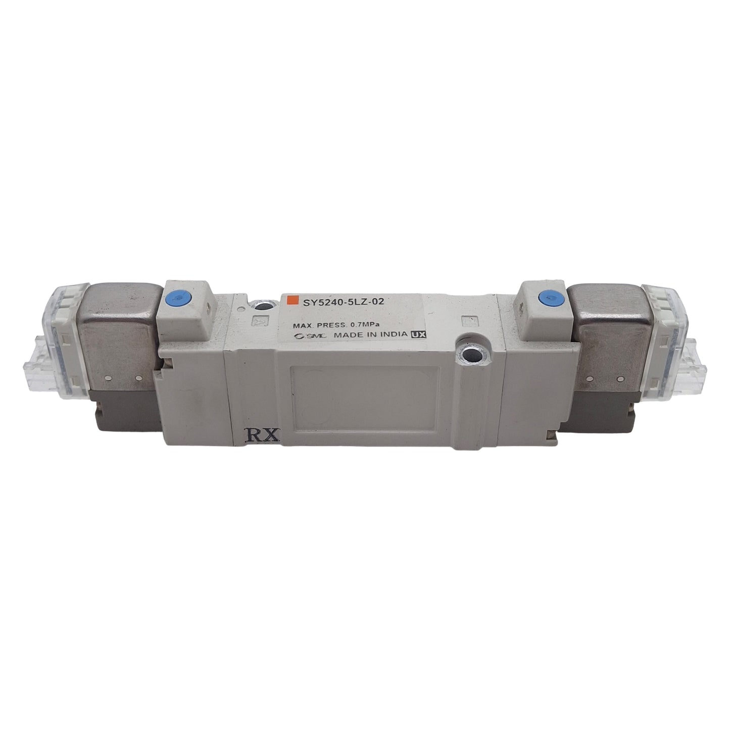 Used SMC SY5240-5LZ-02 Solenoid Valve, 2-Way, 0.7MPa, 24VDC Coil *No Sub-Plate Mount*