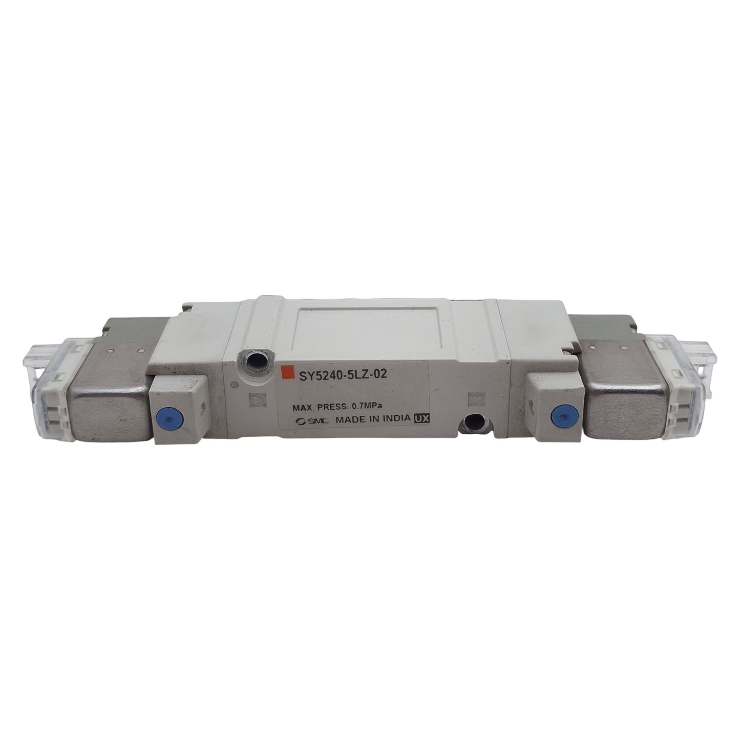 Used SMC SY5240-5LZ-02 Solenoid Valve, 2-Way, 0.7MPa, 24VDC Coil *No Sub-Plate Mount*