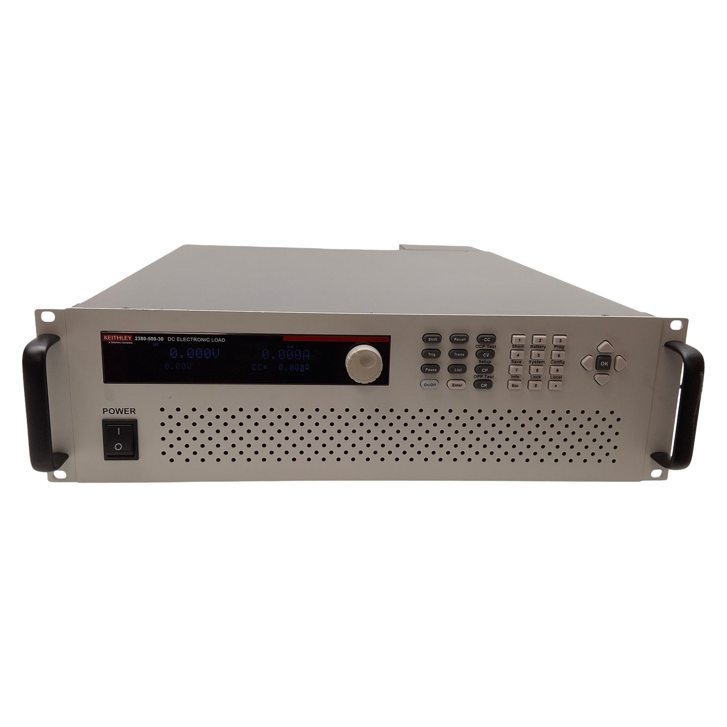 Used Keithley 2380-500-30 Programmable DC Electronic Load, 500VDC 30A 750W Input
