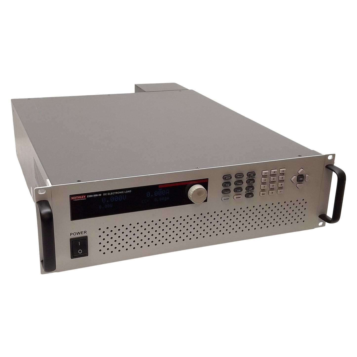 Used Keithley 2380-500-30 Programmable DC Electronic Load, 500VDC 30A 750W Input