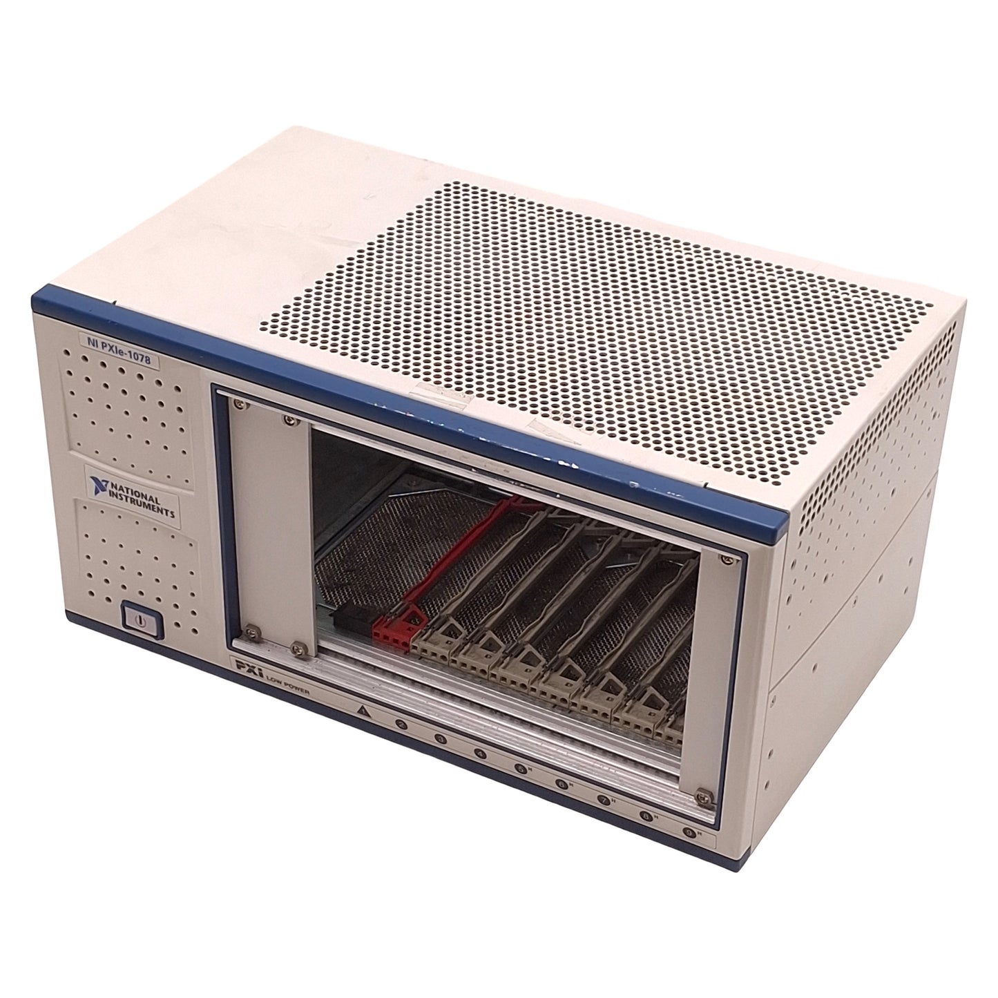 Used National Instruments PXIe-1078 PXI Express Chassis 100-240VAC, 3.5-7A, 9-Slot
