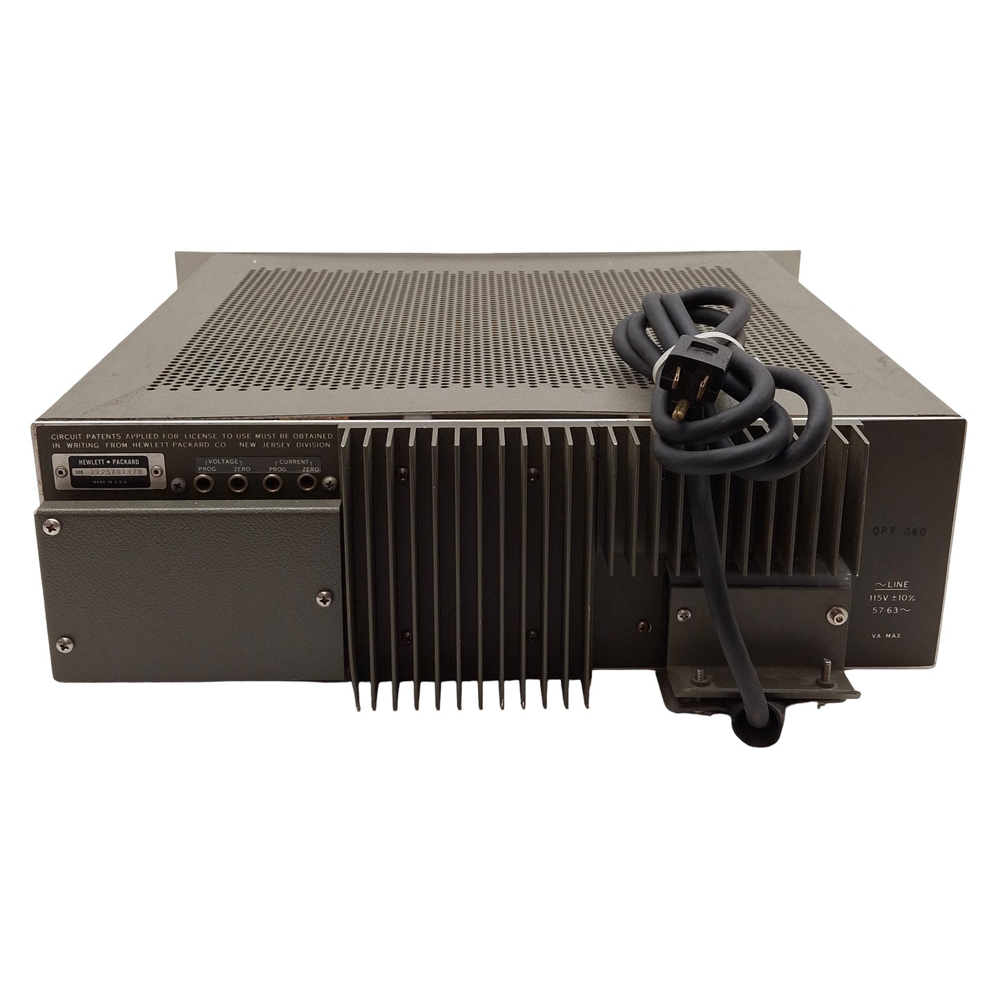 Used HP 6267B Regulated DC Power Supply, 0-40VDC 0-10A Output, 115VAC 60Hz Supply
