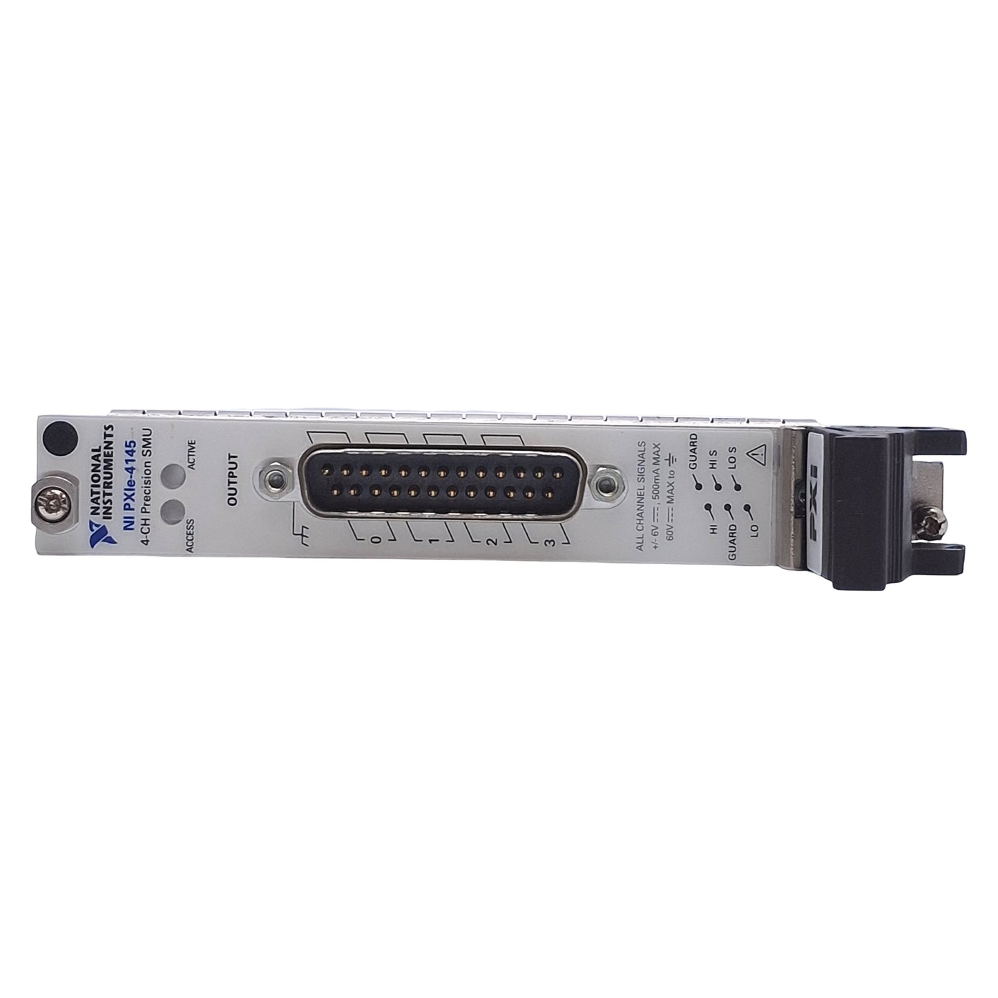 Used National Instruments PXIe-4145 Precision PXI Source Measure Unit, 25-Pin D-Sub