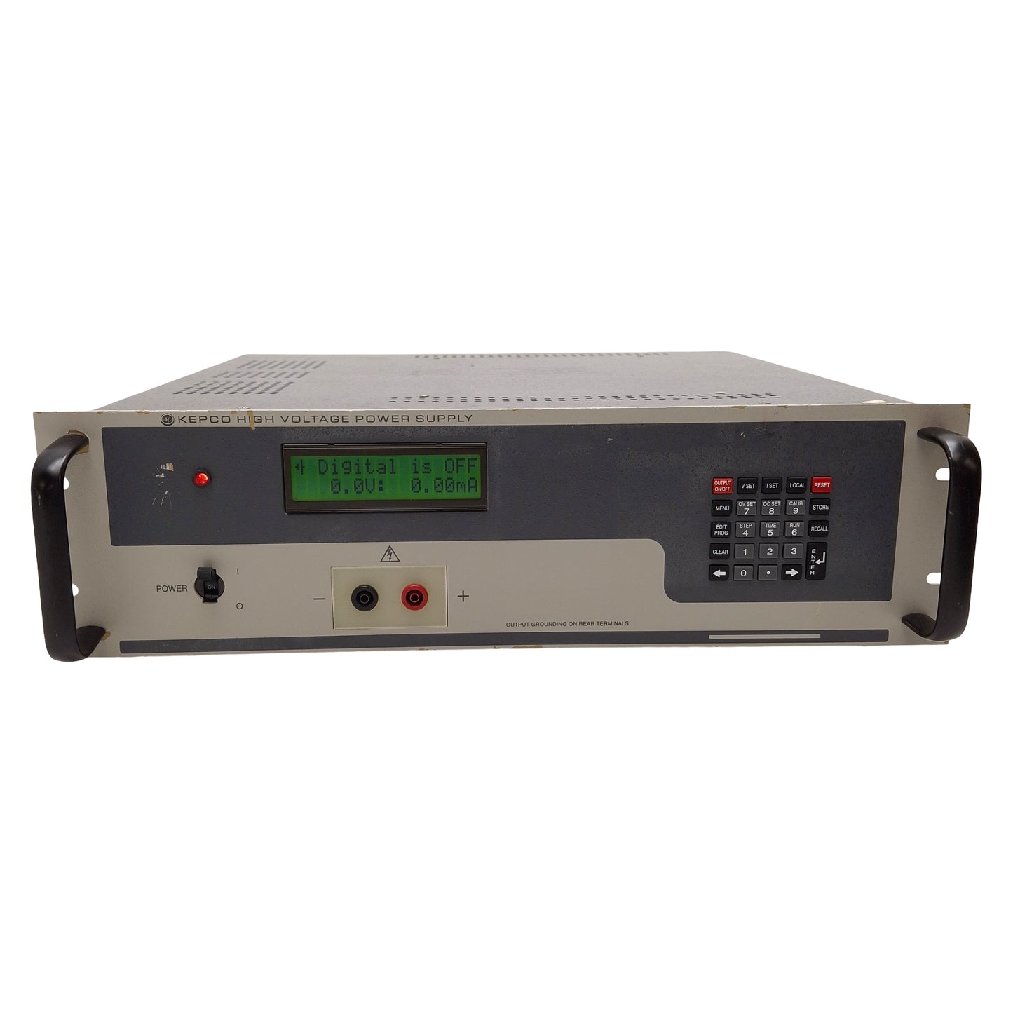 Used Kepco BHK 2000-0.1MG High Voltage DC Power Supply, 0-2000VDC 0-0.1A, 115/230VAC