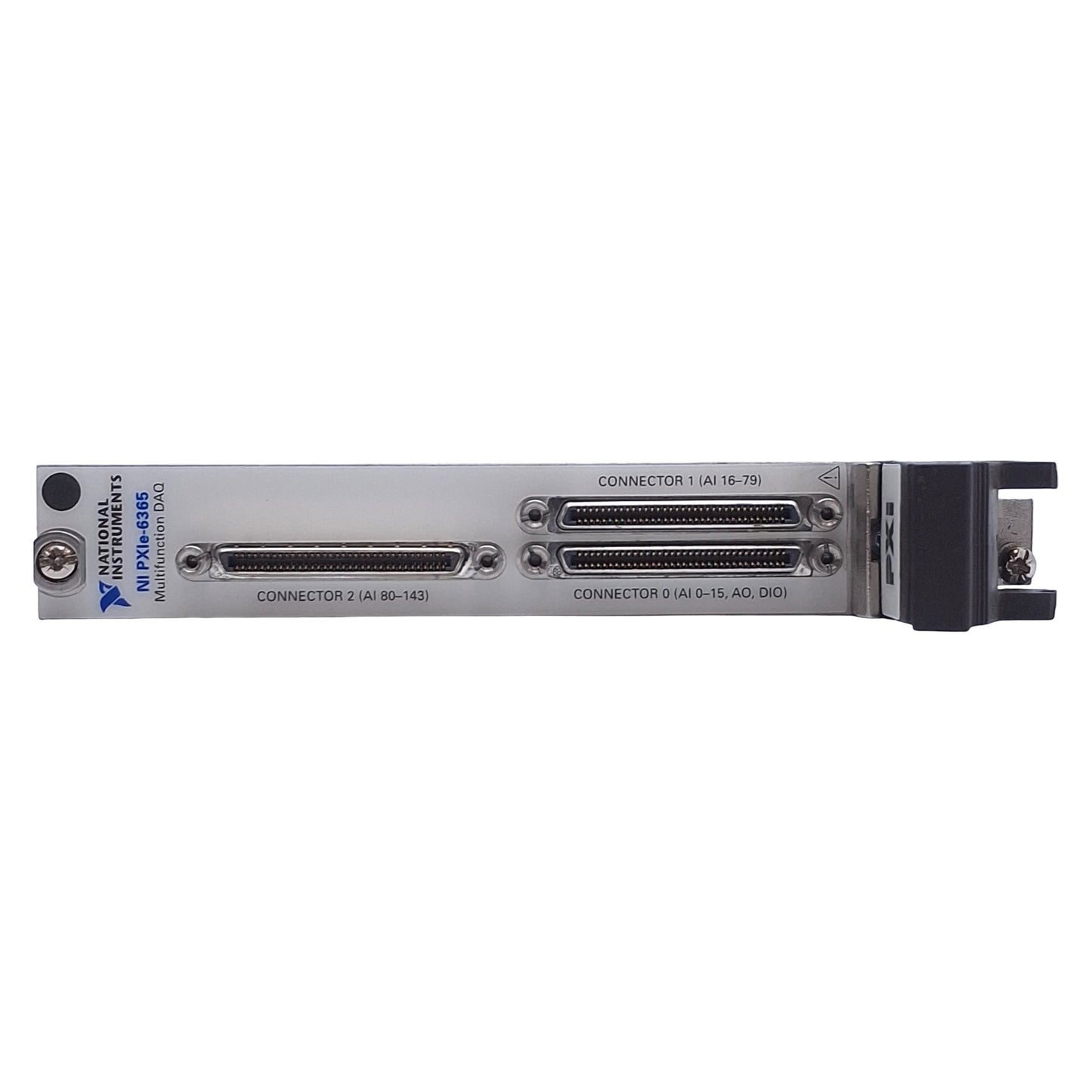 Used National Instruments PXIe-6365 PXI Multifunction I/O Module, 144 Analog Inputs