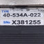 Used Pickering 40-534A-022 PXI Ultra High Density Matrix 2-Pole, Dual 32x4