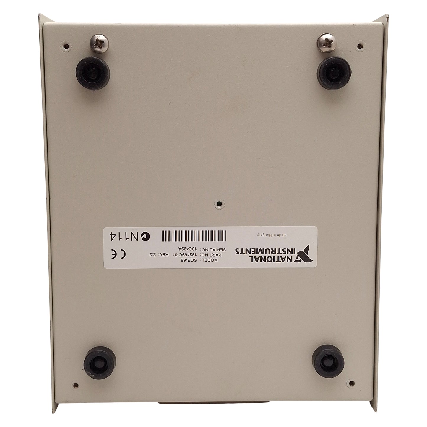 Used National Instruments SCB-68 Shielded I/O Connector Terminal Block, SCSI 68-Pin