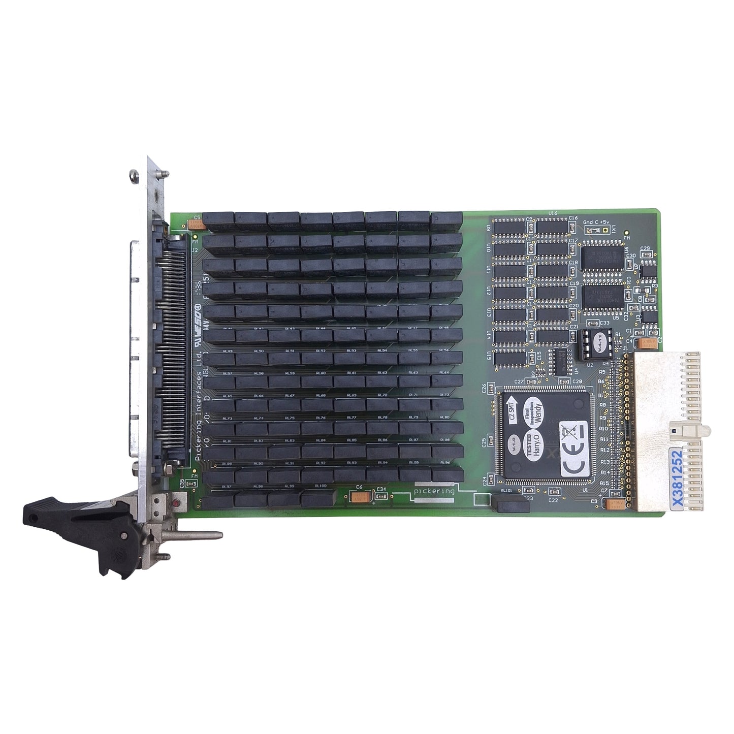 Used Pickering 40-140A-221 High Density Reed Relay Module 100x SPST, 150VDC/100VAC