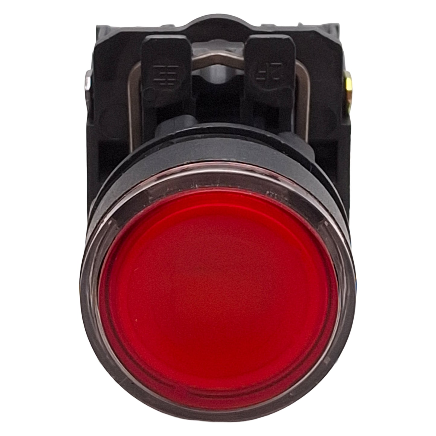 Used Schneider Electric XB5AW34B5 Green Illuminated Momentary Pushbutton, 1NO+1NC 24V