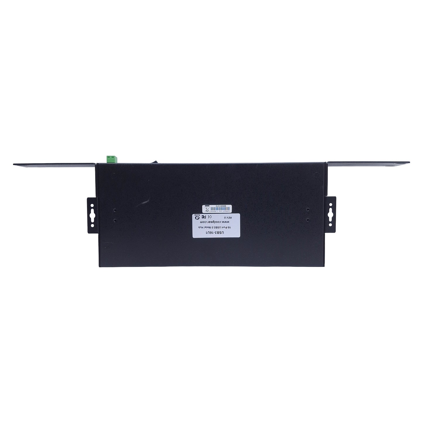 Used Coolgear USB3-16U1 USB 3.2 Gen Hub w/ESD Surge Protection, 16 Type A, 12-24VDC