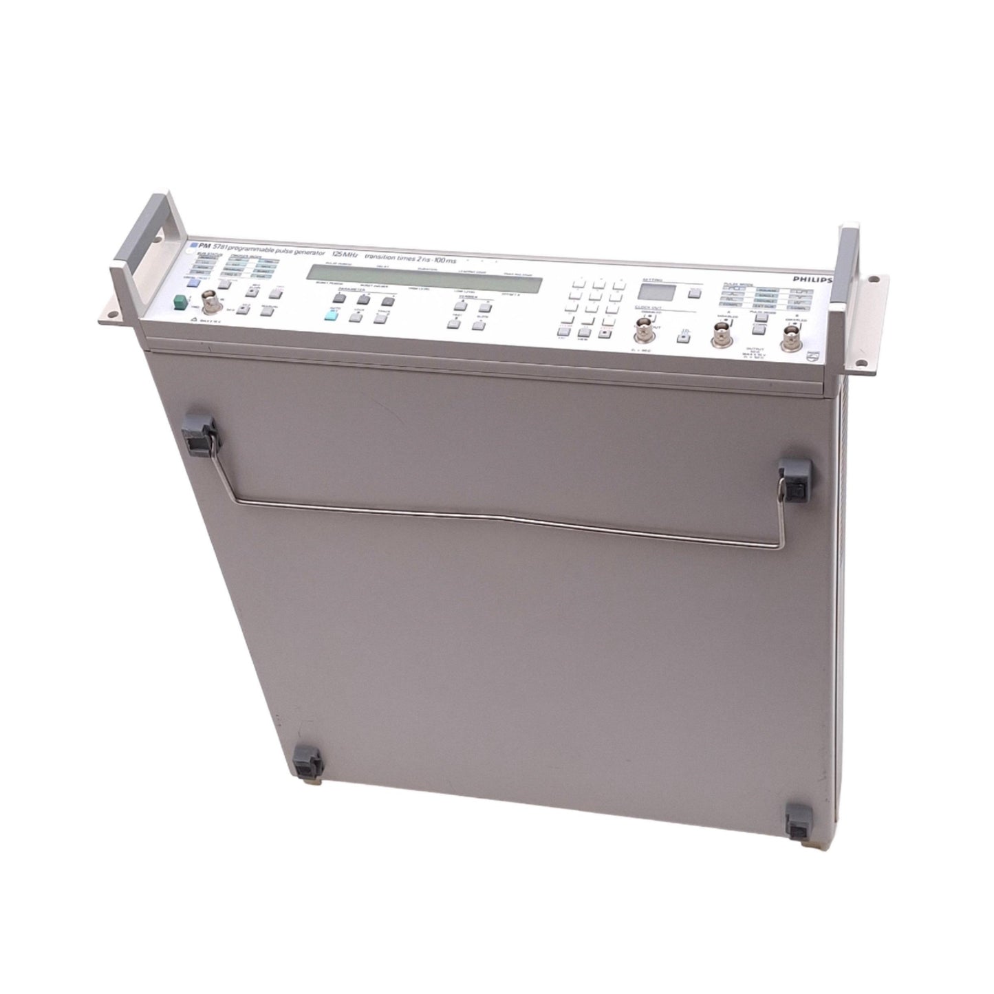 Used Philips PM5781 Programmable Pulse Generator, 125MHz, 2U Rack, 120VAC, GPIB