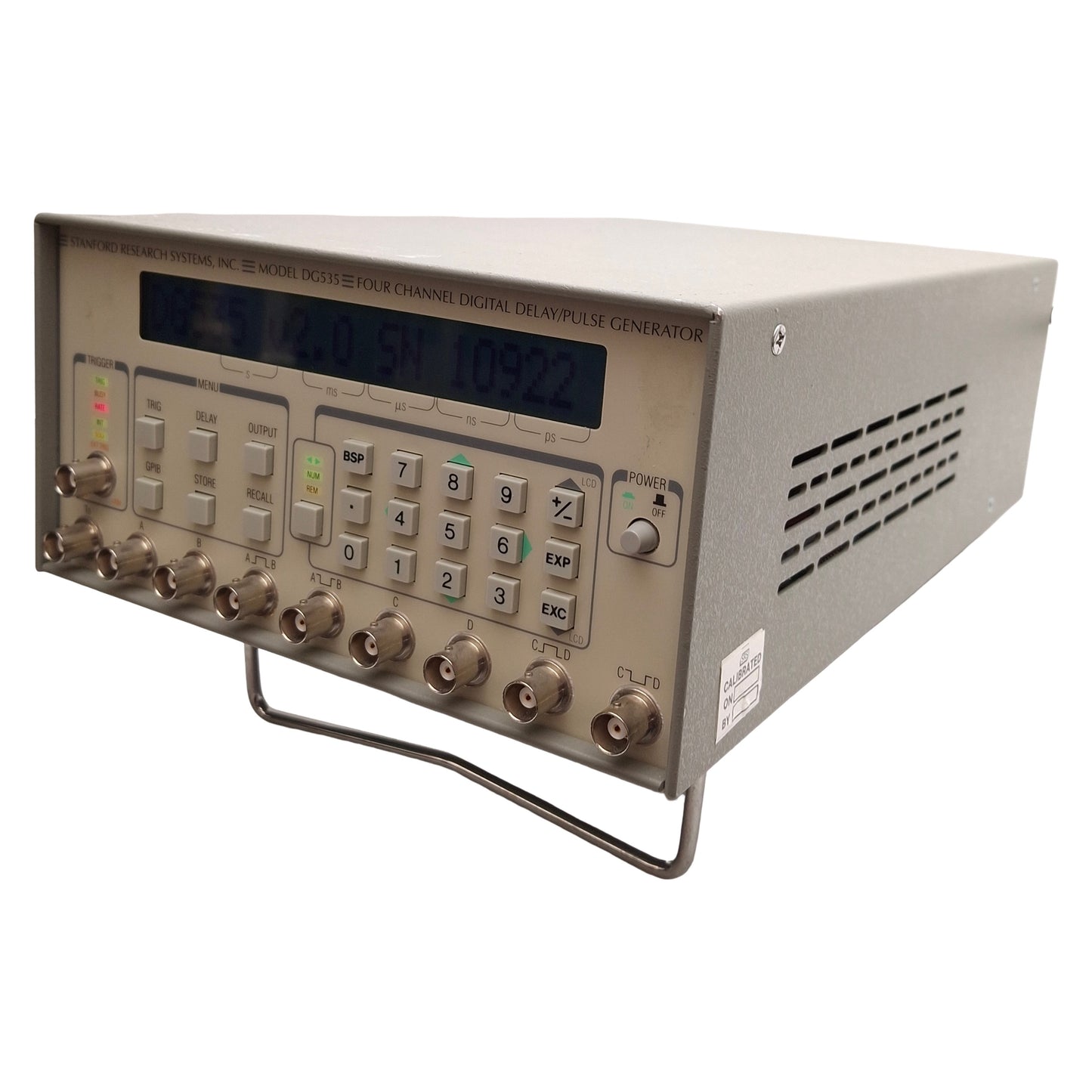 Used Stanford DG535 Digital Delay / Pulse Generator w/ GPIB, 4-Channel, 5ps, BNC