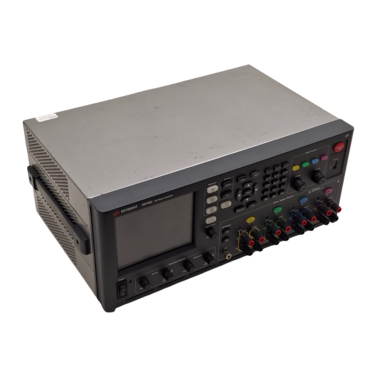 Used Keysight N6705C DC Power Analyzer w/ 2x SMU Modules, 120VAC, *Passes Post*