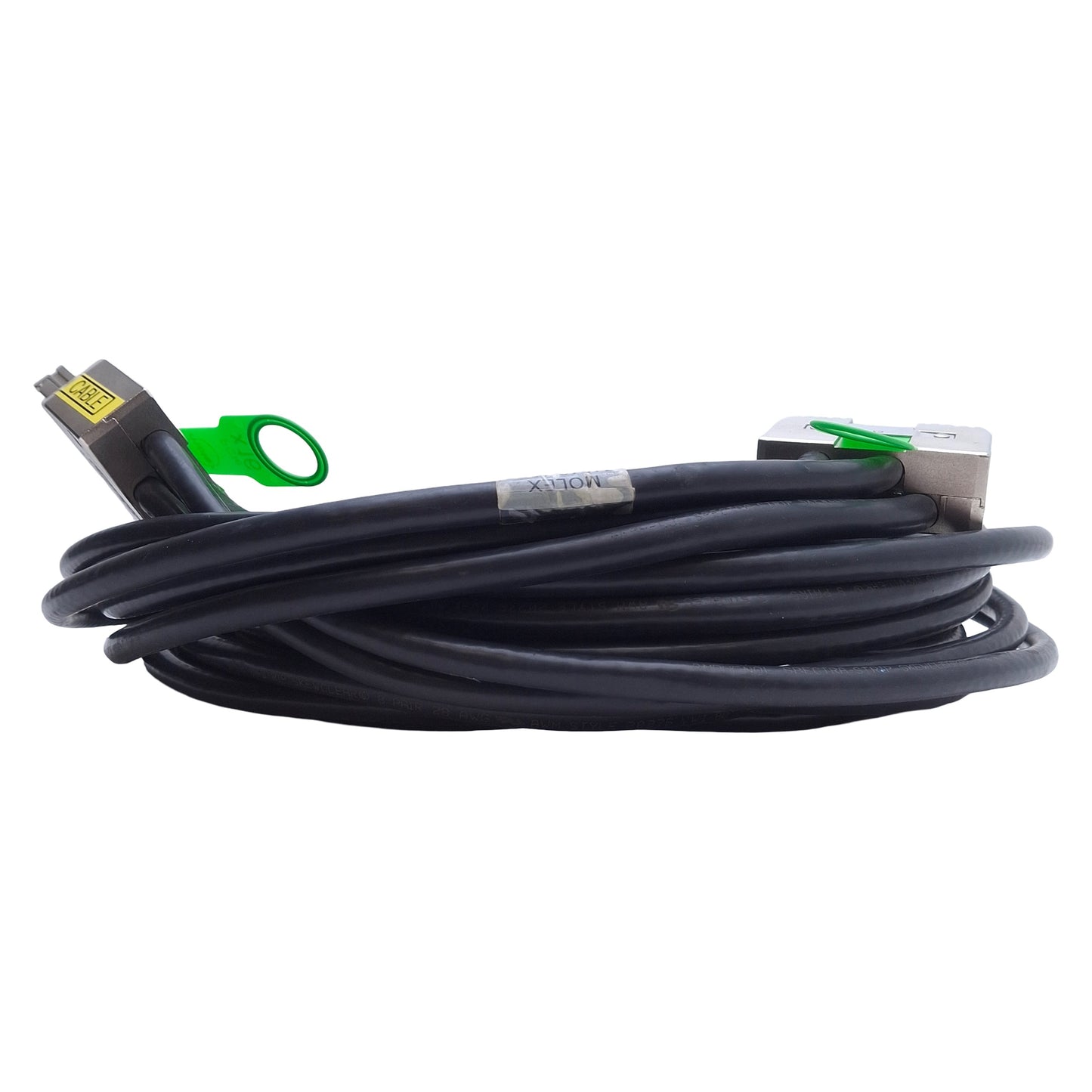 Used Molex 74546-1603 iPass PCIe x16 Cable Assembly PCI Express Connector, 3m Length
