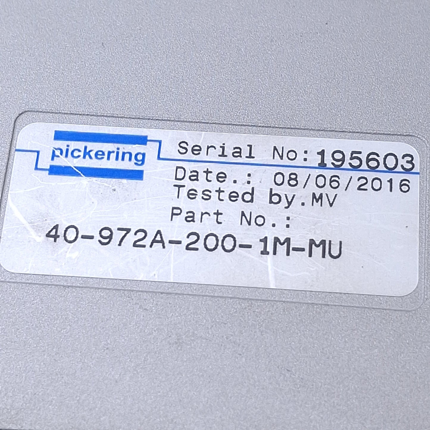 Used Pickering 40-972A-200-1M-MU LFH Cable Assembly 200-pin Male to 96-Pin Female, 1m