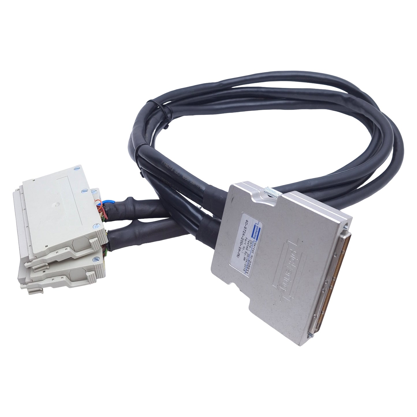 Used Pickering 40-972A-200-1M-MU LFH Cable Assembly 200-pin to (2x) 96-Pin Female, 1m