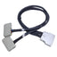 Used Pickering 40-972A-200-1M-MU LFH Cable Assembly 200-pin to (2x) 96-Pin Female, 1m