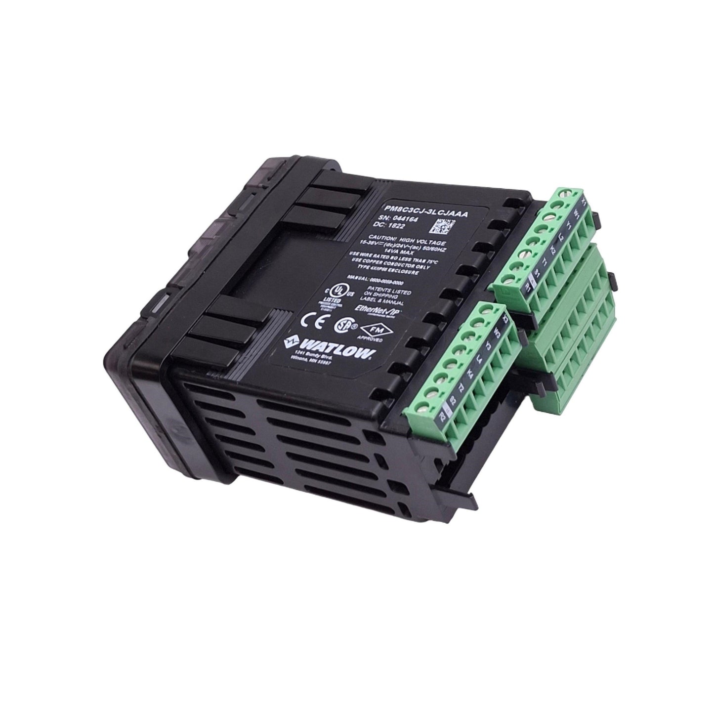 Used Watlow PM8C3CJ-3LCJAAA EZ-Zone PM Express PID Controller, 24VAC/DC, 1/8 DIN