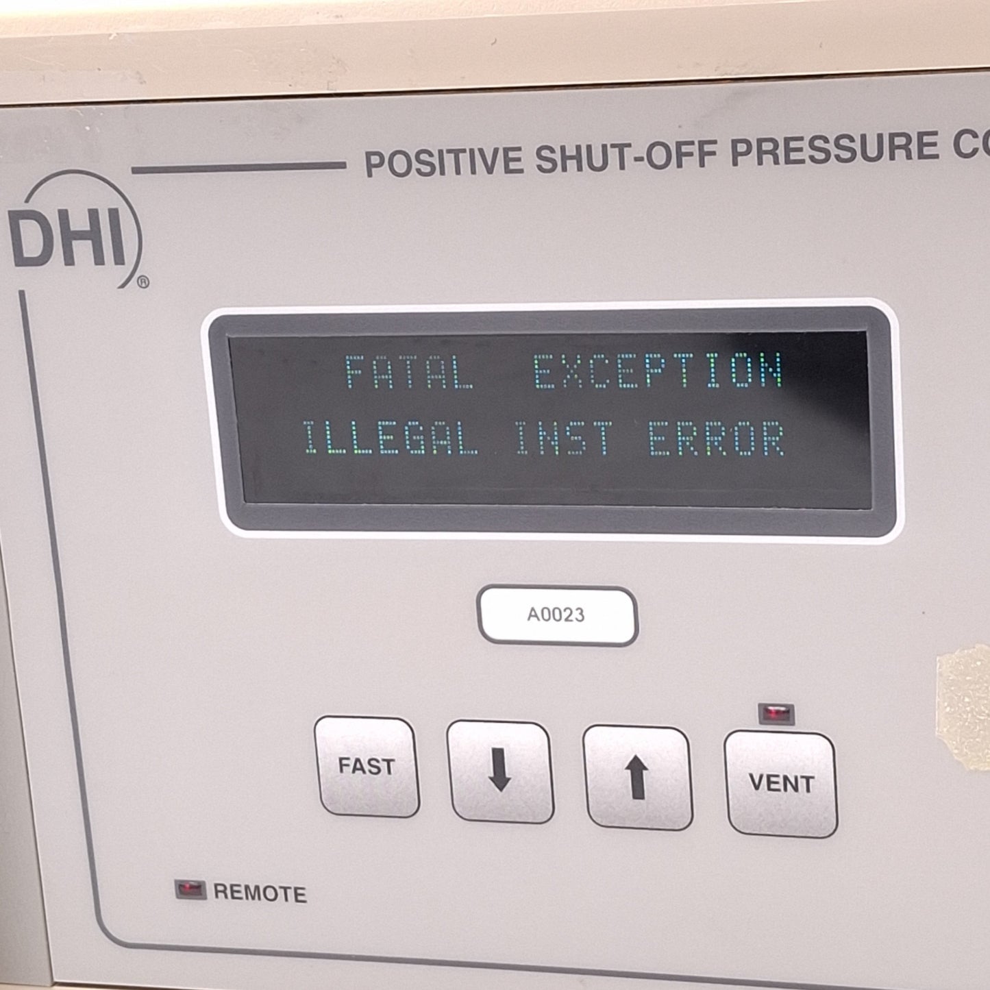For parts or not working DHI PPC2+ A0023-D Positive Shut-Off Pressure Controller/Calibrator, *Inst Error