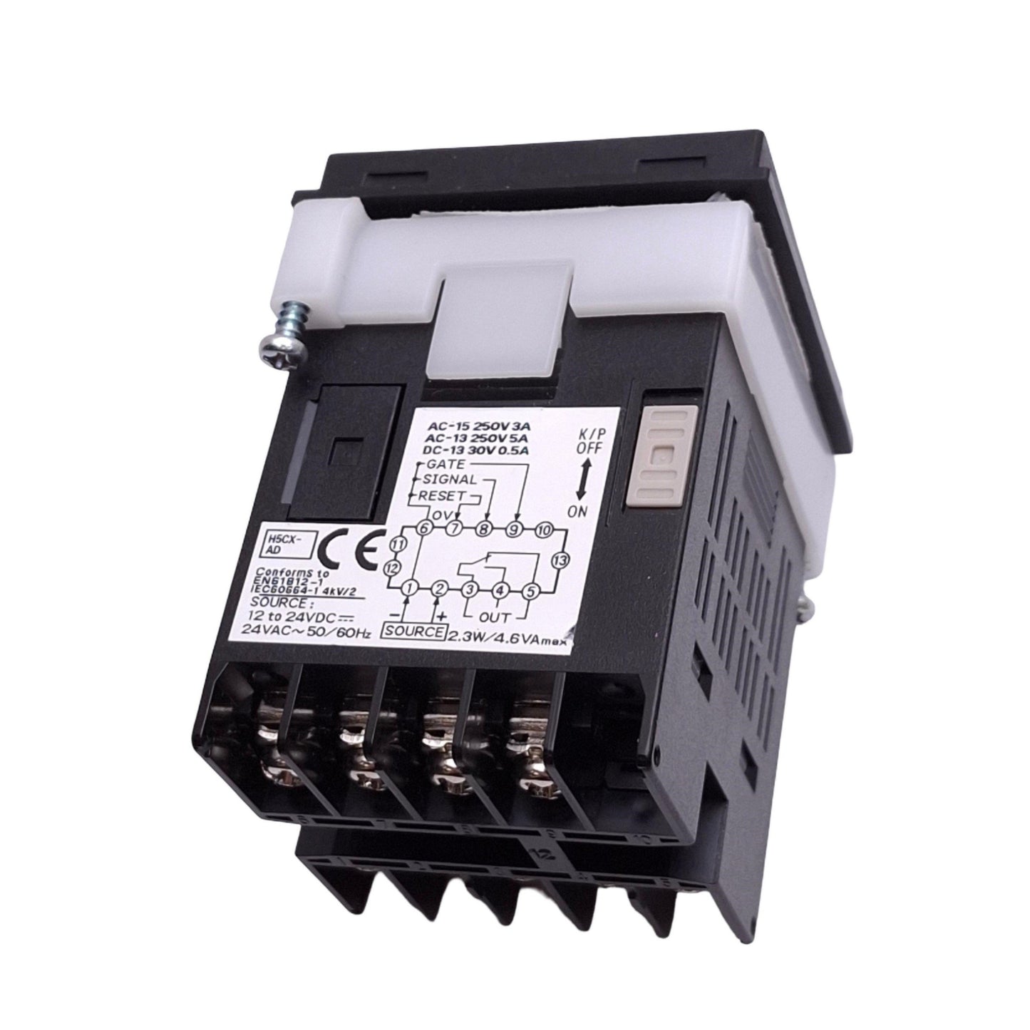 New – Open box Omron H5CX-AD Digital Timer, 0.001s-9999h, SPDT Out, 100-240VAC In, 1/16 DIN