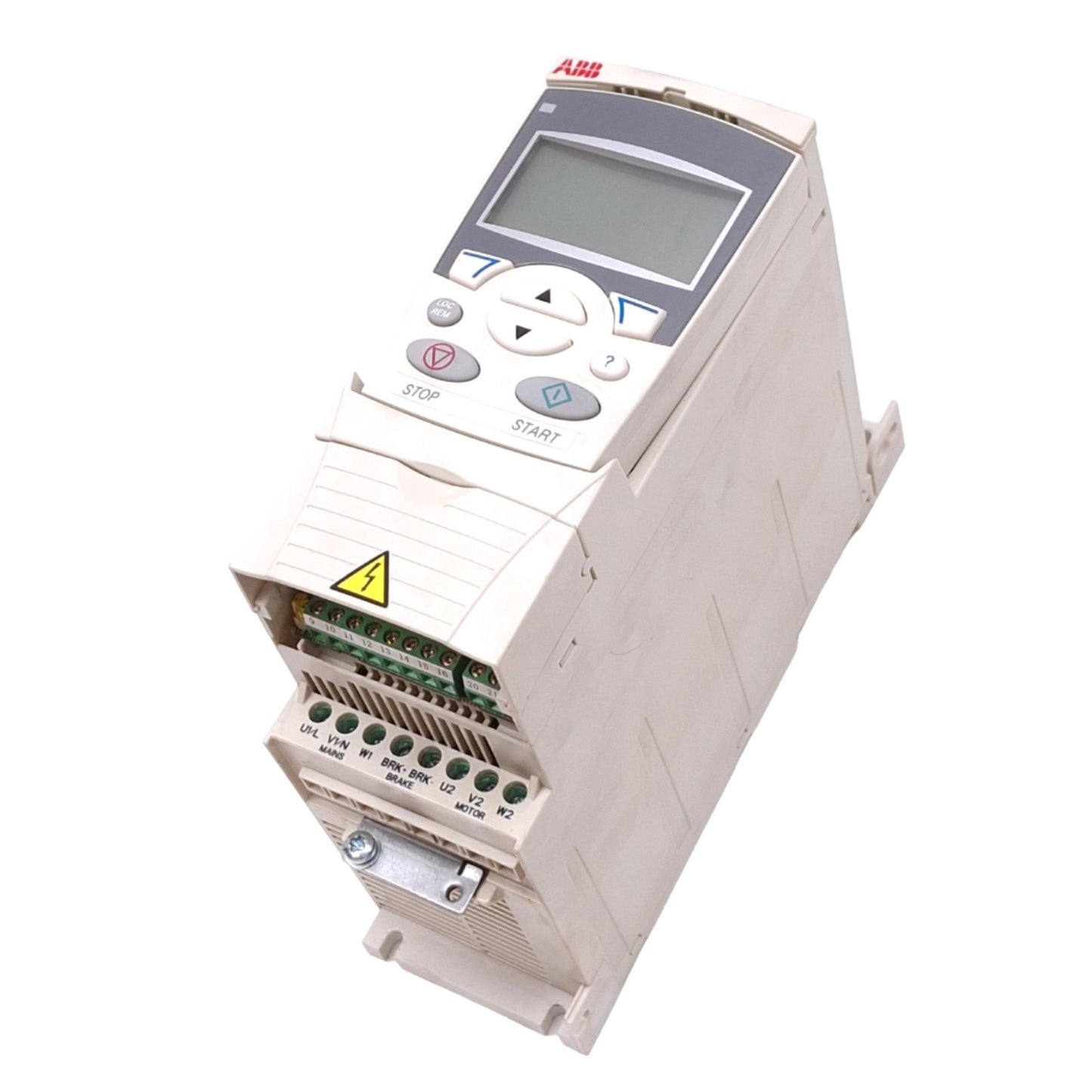 Used ABB ACS350-03U-02A4-2 Variable Frequency Drive, 3ph 0-240VAC 0-500Hz, 1/2hp