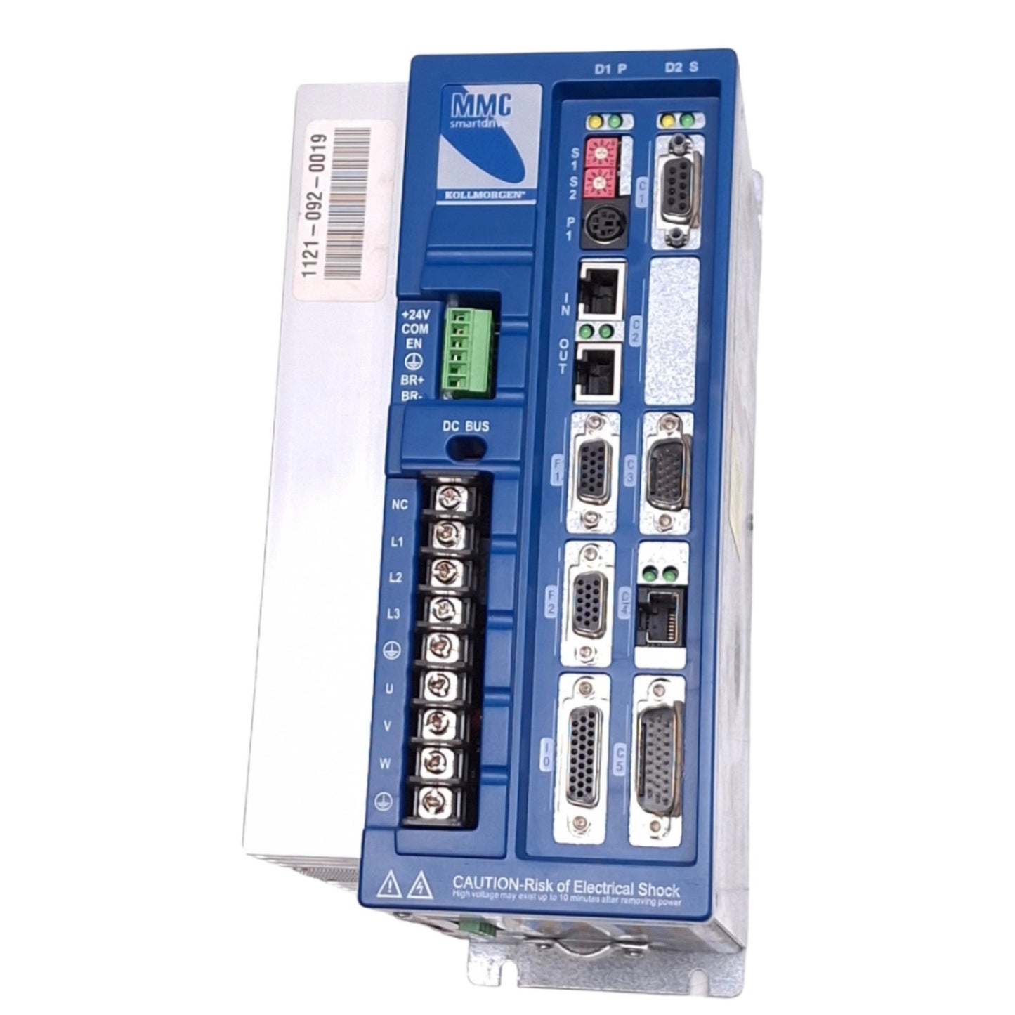 Used Kollmorgen MMC-SD-1.0-230-D Smart Servo Drive, 3ph 100-240VAC 5A, 1.0kW Max
