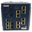 Used Cisco IE-3000-8TC Industrial Ethernet Switch, 8x 10/100 Ports *Broken DIN*