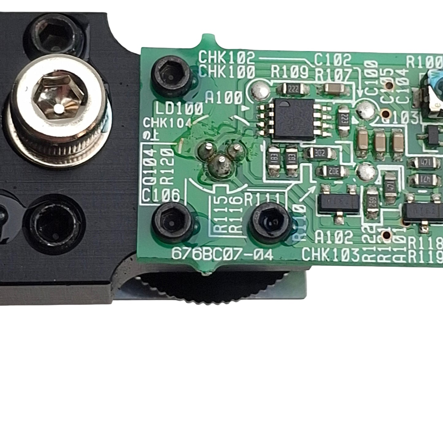 Used Keyence 676BC07-04 Laser Mirror And PCB Assembly For ML-G9300