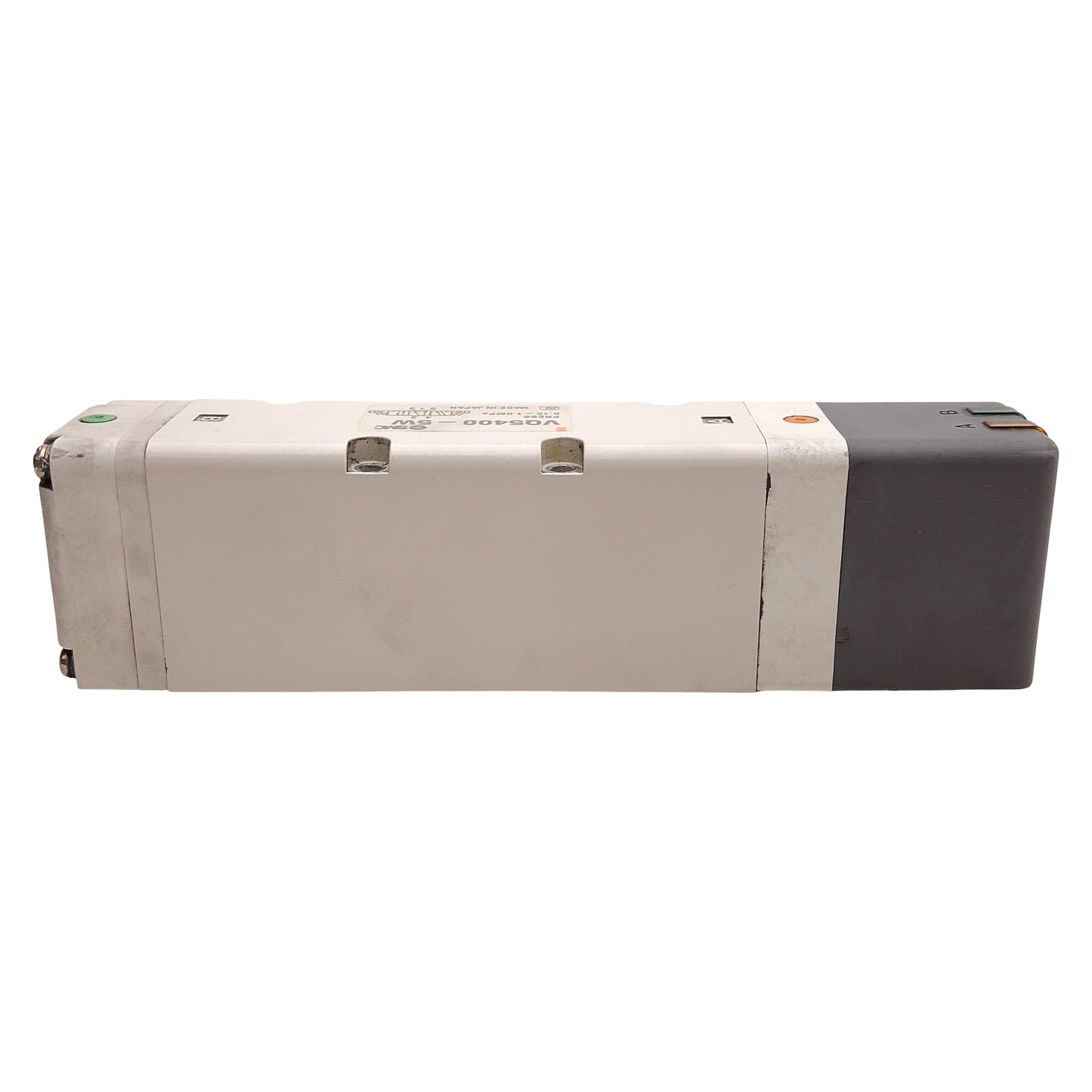 Used SMC VQ5400-5W Solenoid Valve, 3-Position Exhaust Center, 0.15-1.0MPa, 24VDC Coil