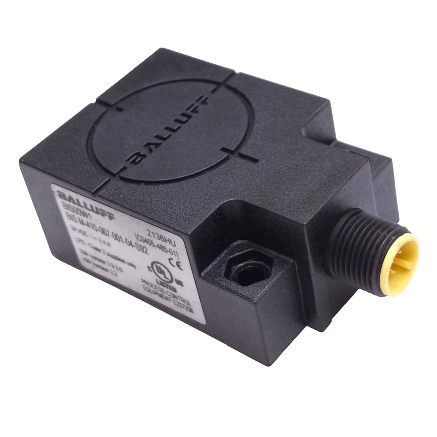 Used Balluff BIS M-410-067-001-04-S92 Read/Write Head, 13.56MHz, 5-Pin M12, 24VDC