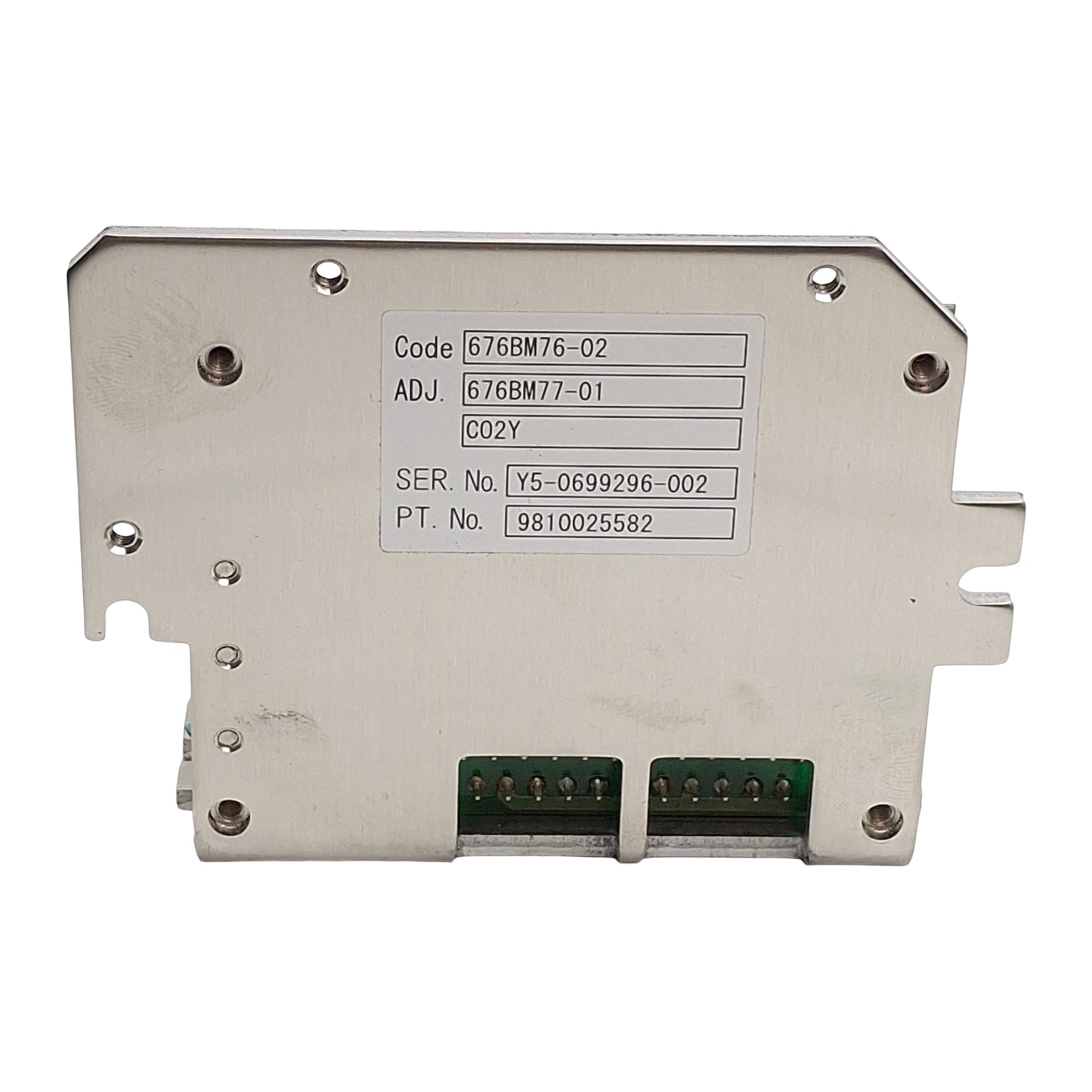 Used Keyence 676BM76-02 676BM77-01 CO2Y Driver Calibration Board For Y Axis CO2 Laser