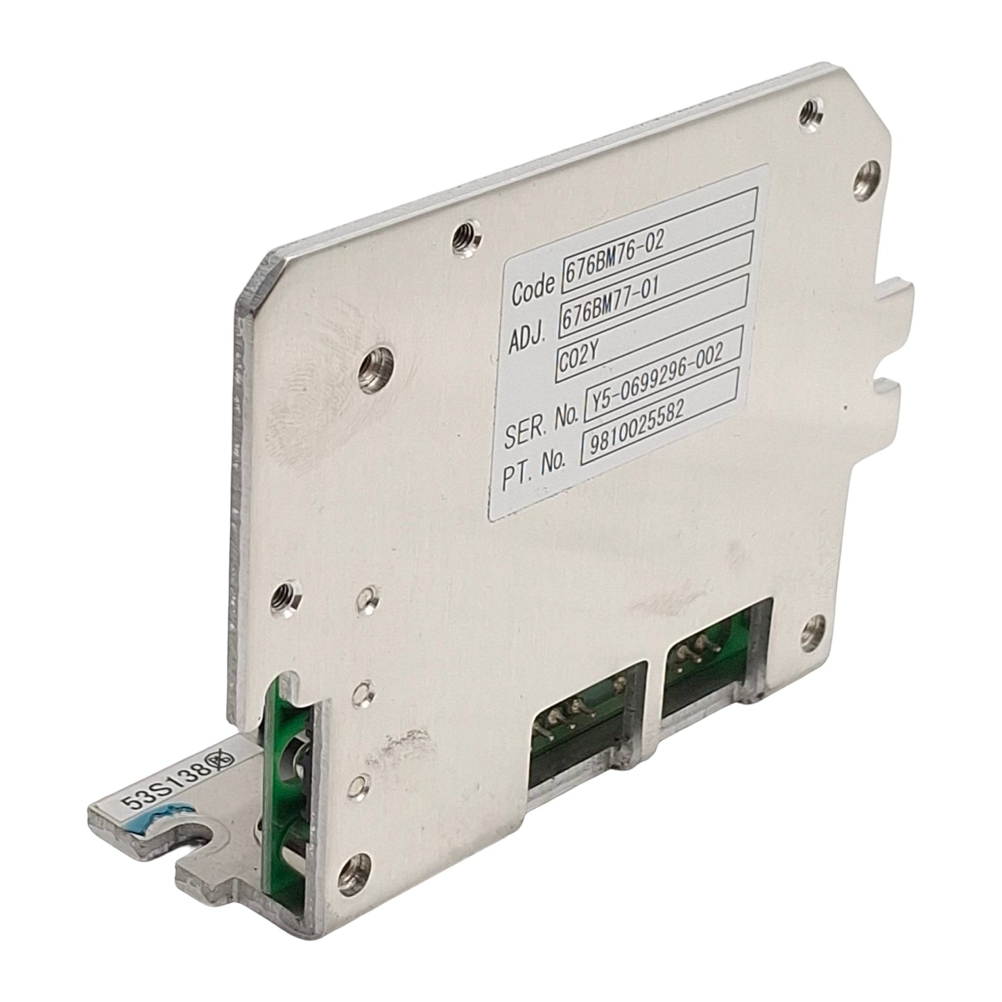 Used Keyence 676BM76-02 676BM77-01 CO2Y Driver Calibration Board For Y Axis CO2 Laser